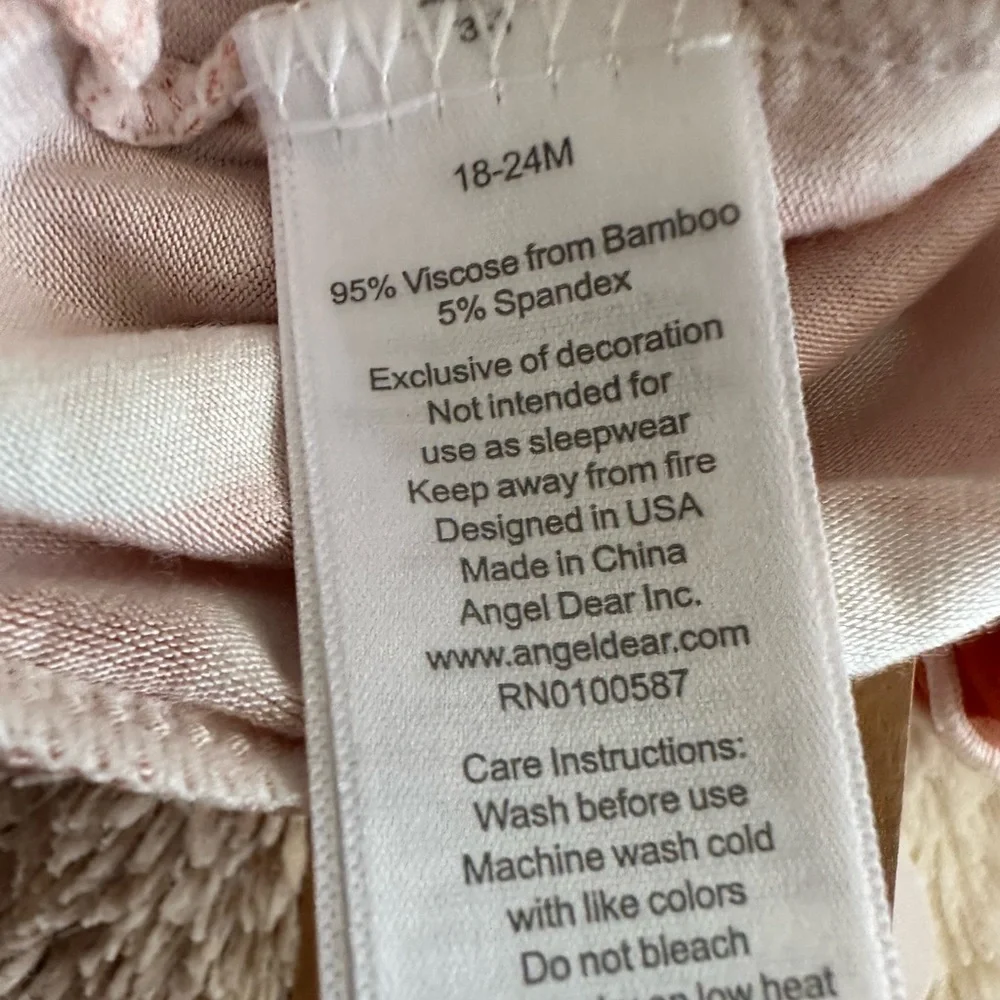 💙5/$25💙Angel Dear Viscose High Rise Shortie NWT 18-24M - Picture 6 of 8